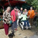 Gruppenfoto auf dem Floß