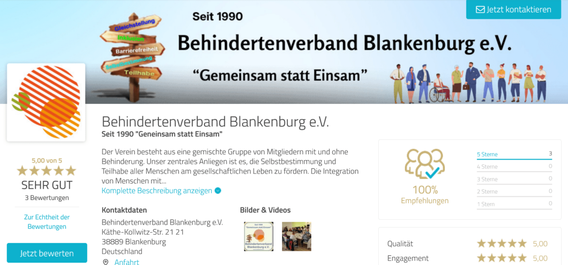 NEU: Bewerten & Unterstützen!  